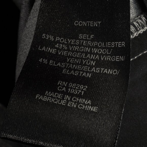 Tibi AW/14 Runway Grey Tropical Wool Pleated Wrap Pants - Picture 13 of 14